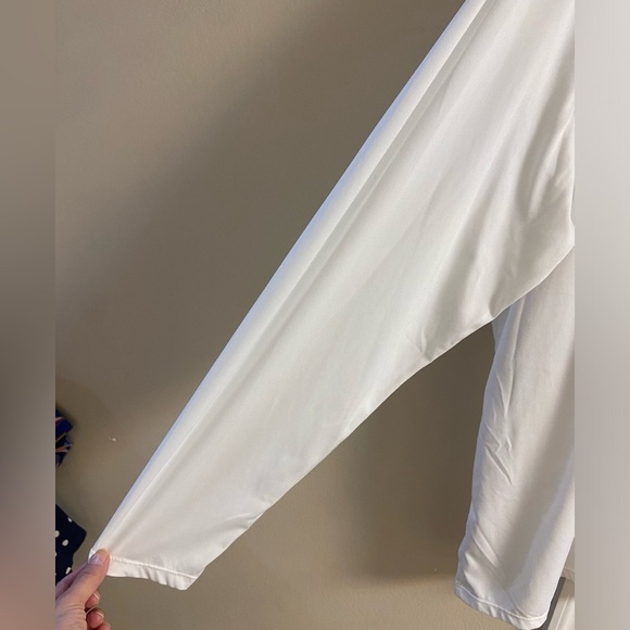 Patagonia Capilene white crewneck top men long sleeve XXL - Picture 4 of 5